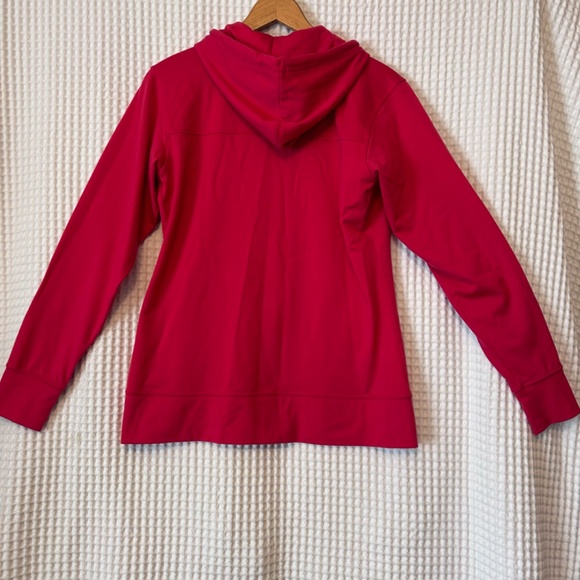 Woolx Ryann Size Small Pink Front Zipper Hoodie and 2 Front Zipper Pockets - Picture 8 of 8